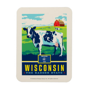 Íman Orgulho de Estado  Wisconsin