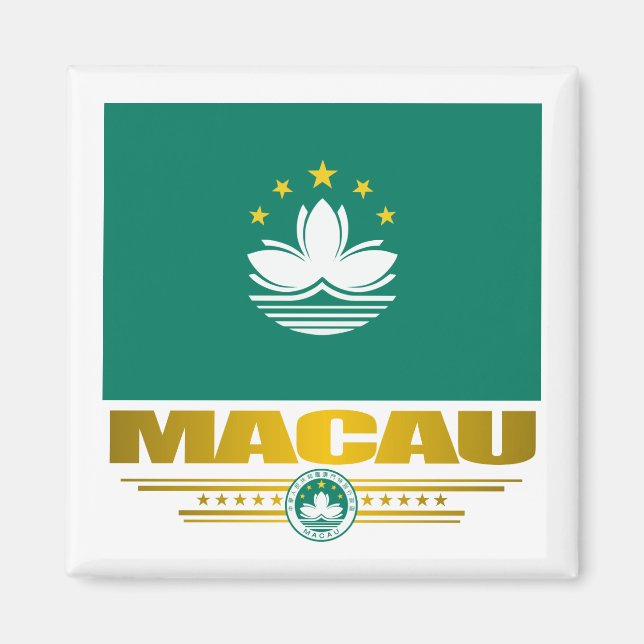 Íman "Orgulho de Macau" (Frente)