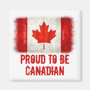 Íman Orgulho de ser bandeira canadense