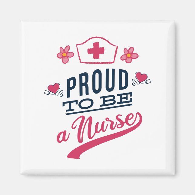 Íman Orgulho de ser enfermeira (Frente)