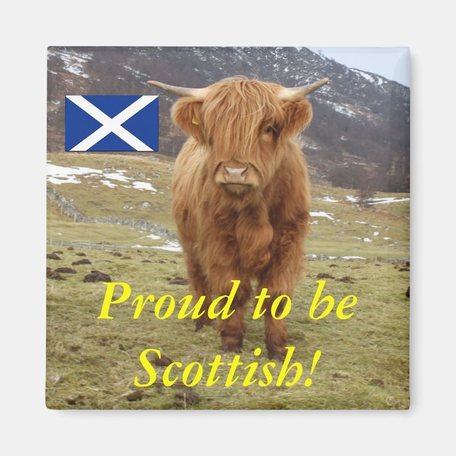 Íman Orgulho de ser escocês! (Frente)
