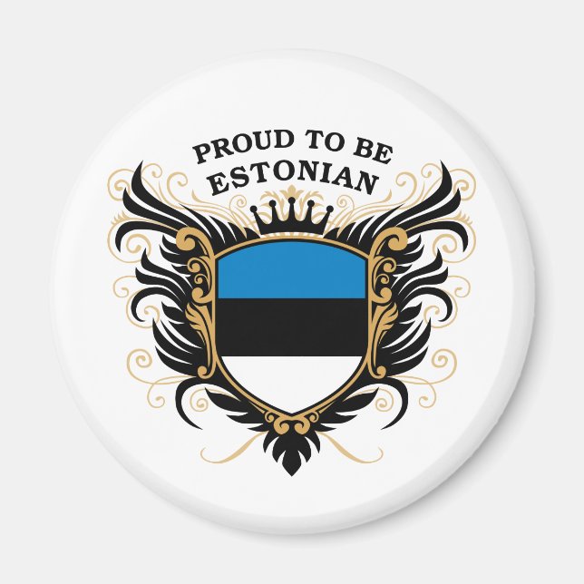 Íman Orgulho de ser estoniano (Frente)