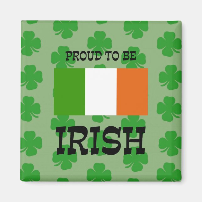 Íman Orgulho de ser irlandês (Frente)