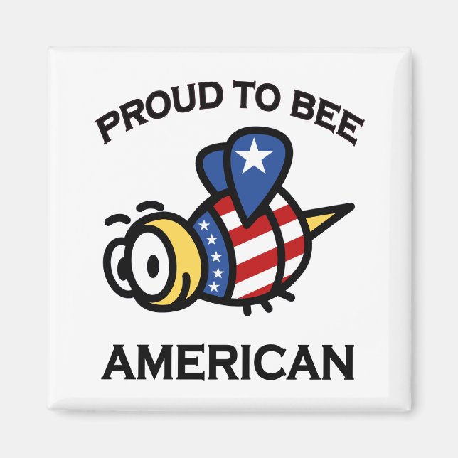 Íman Orgulho de ser um imã americano (Frente)