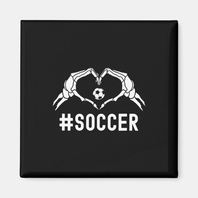 Íman Orgulho Desportivo do Coração do Halloween (Frente)
