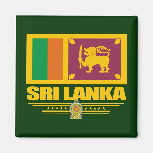Íman Orgulho do Sri Lanka (Frente)