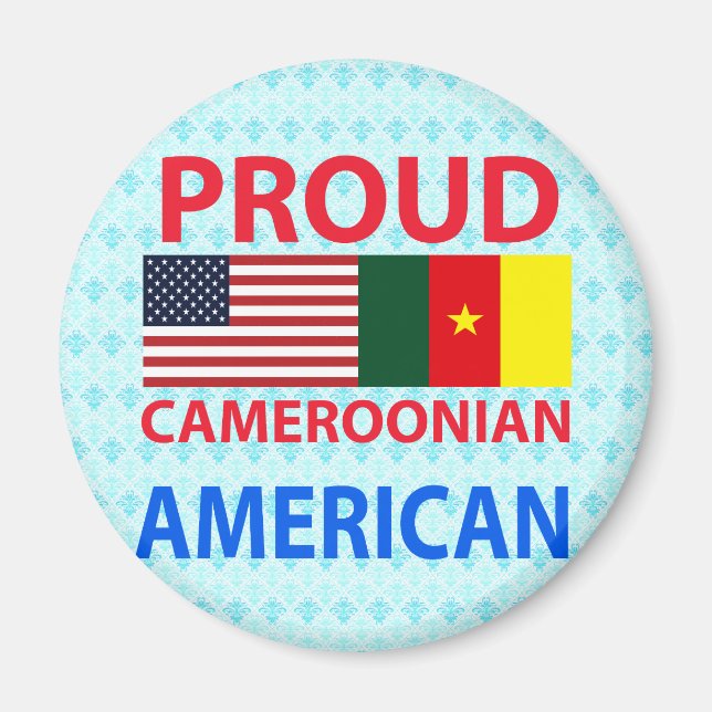 Íman Orgulho dos Camarões Americanos (Frente)
