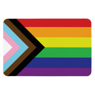 Íman Orgulho gay Arco-Íris Sinalizador Progressivo LGBT