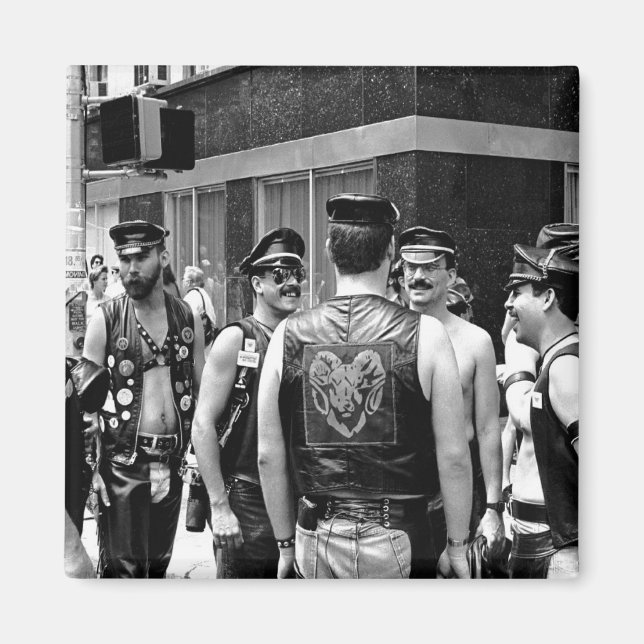 Íman Orgulho gay Dia NYC 1989 (Frente)