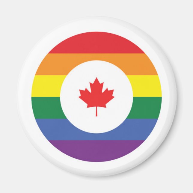 Íman Orgulho gay do Canadá (Frente)