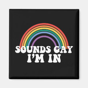 Íman Orgulho Gay LGBT Sons Gays Estou Na Chuva Gay