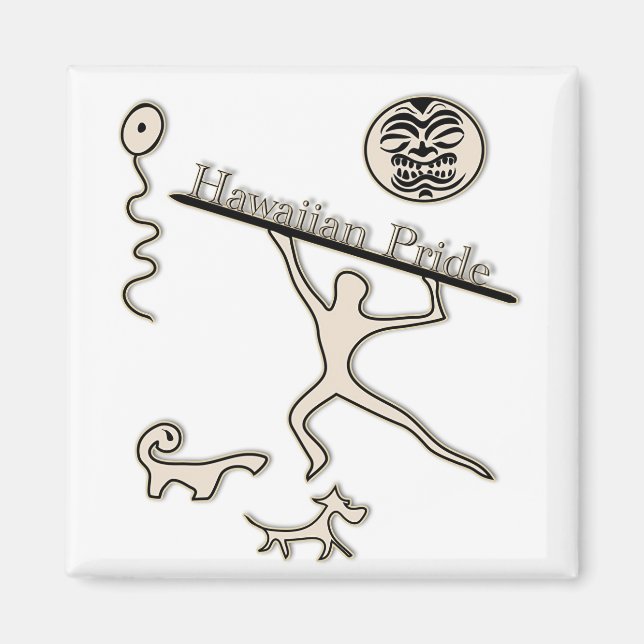 Íman Orgulho Havaiano (Frente)