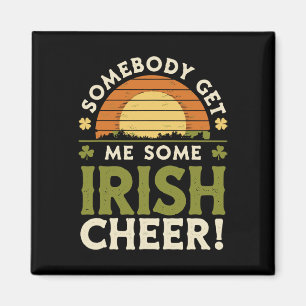 Íman Orgulho Irlandês Dia de São Patrício Travessuras T