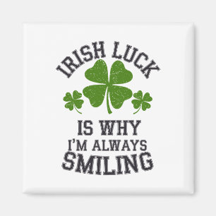 Íman Orgulho Irlandês Dia de São Patrício Travessuras T