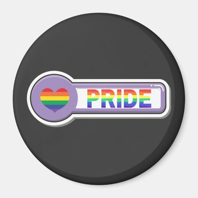 Íman Orgulho LGBTQ+ (Frente)