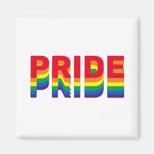 Íman Orgulho lgbtq lgbtq gay arco-íris cores retro