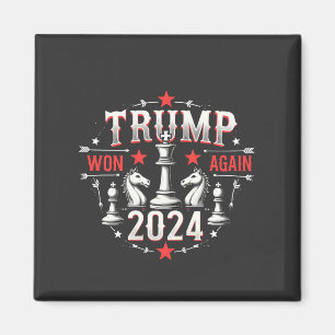 Íman Orgulho Maga Trump Ganhou novamente o Dia da Inagu