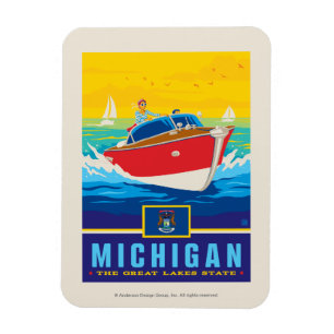 Íman Orgulho   Michigan do estado