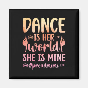 Íman Orgulho Mimi De Uma Dançarina Mimi Dance Mimi Avó