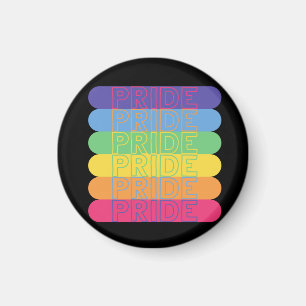 Íman Orgulho nas cores do arco-íris