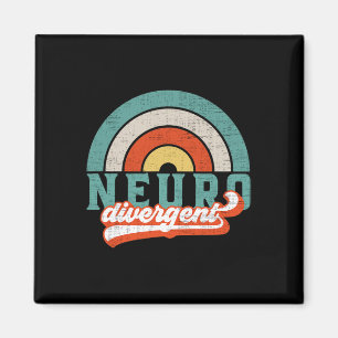 Íman Orgulho Neurodivergente Por Autismo Adhd E Asd Awa