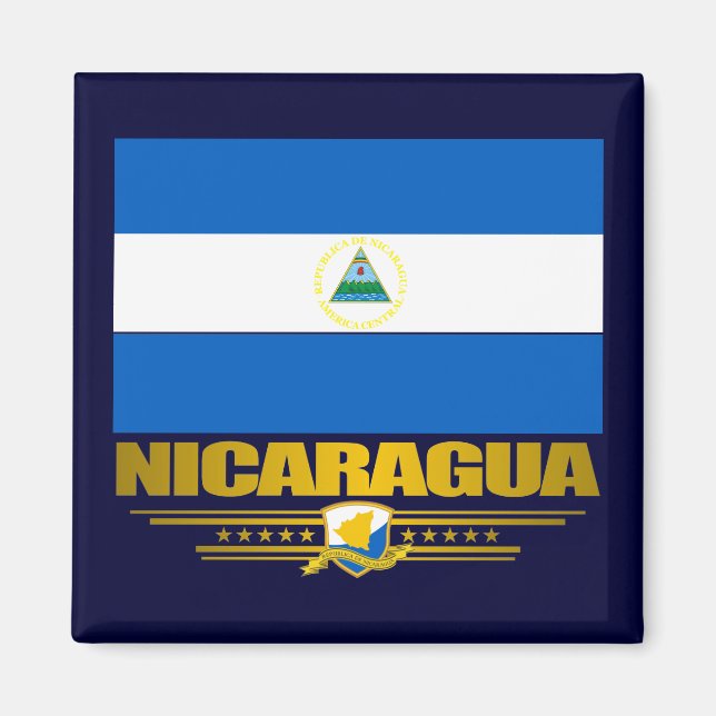 Íman "Orgulho Nicaraguano" (Frente)
