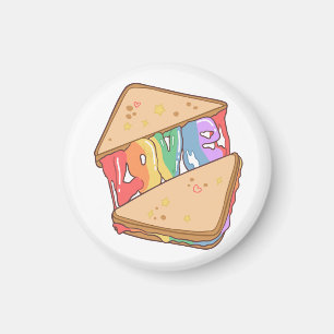 Íman Orgulho. O amor é o amor. Amor bonito. Gay arco-ír