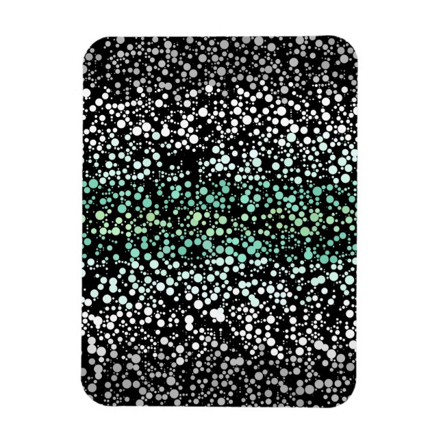 Íman Orgulho Paragênero Mod Retro Excêntrico Boho (Vertical)