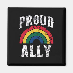 Íman Orgulho Rainbow Orgulho Ally Orgulho Lésbica Vinta