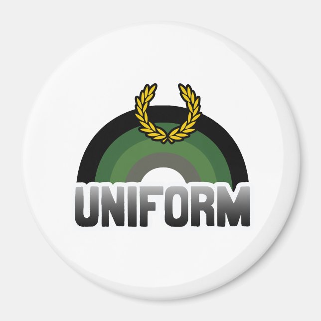 Íman Orgulho Uniforme (Frente)