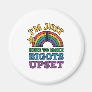 Íman Orgulho Vintage Bigots Perturba Design de Camisa A