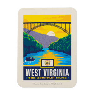 Íman Orgulho   West Virginia do estado