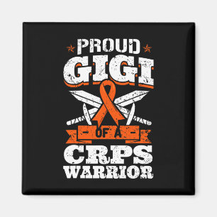 Íman Orgulhosa Gigi de um Guerreiro Crps Fita de Consci