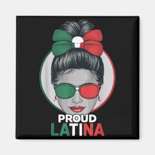 Íman Orgulhosa latina méxico mês da herança hispânica m