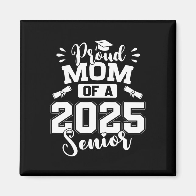 Íman Orgulhosa Mãe De Uma Graduação De Formandos De 202 (Frente)