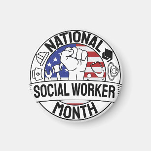 Íman Orgulhosa Motivação do Trabalhador Social Nacion