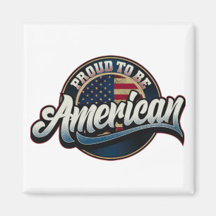 Íman Orgulhosamente Americano - Citação Motivacional