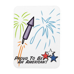 Íman Orgulhoso Americano -
