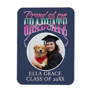 Íman Orgulhoso da minha foto personalizada de formatura