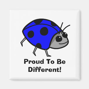 Íman Orgulhoso De Ser Outro Azul Ladybug