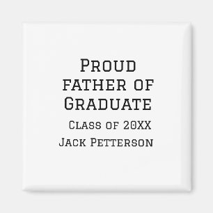 Íman Orgulhoso pai da classe de formandos de 20XX adici