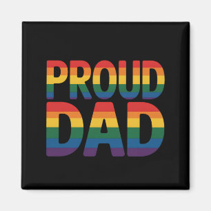 Íman Orgulhoso Pai Família LGBTQ Orgulho Gay Aliado Arc