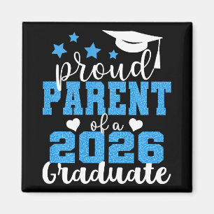 Íman Orgulhoso Pai/Mãe de Graduado(a) de 2026 Senior Gr