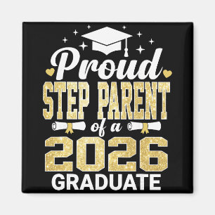 Íman Orgulhoso Pai/Mãe de um Graduado de 2026 Cl de Gra