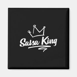 Íman Orgulhoso Salsa Dance King Gift Para Salsa Lover M