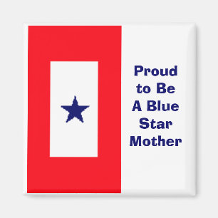 Íman Orgulhoso ser um ímã da mãe da estrela azul
