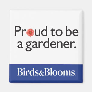 Íman Orgulhoso ser um jardineiro