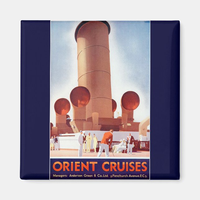 Íman Orient Cruises Big Funnel (Frente)