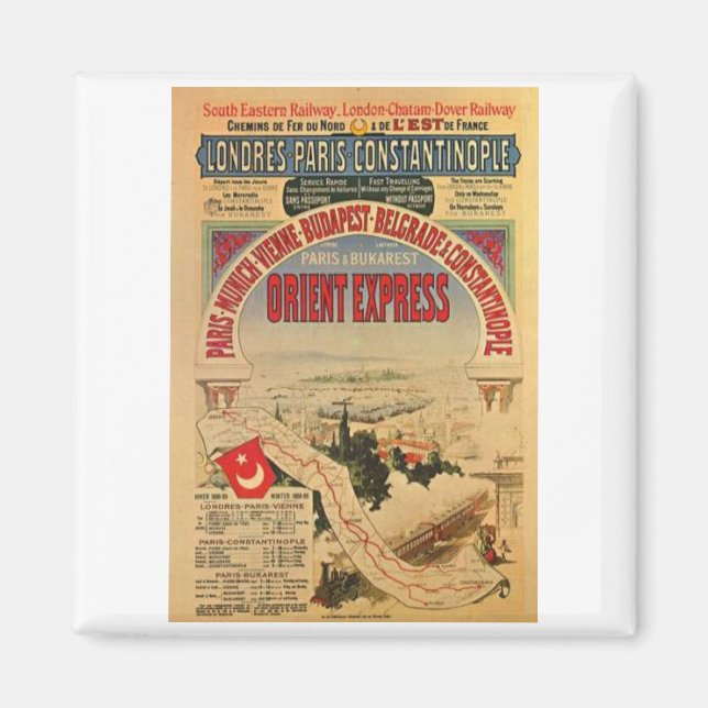 Íman Orient Express (Frente)