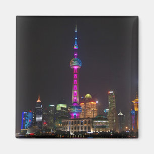 Íman Oriental Pearl Tower - Xangai, China - Magnet
